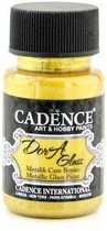 Cadence Dora Glas & Porselein verf Metallic Rich gold 01 013 3136 0050  50 ml