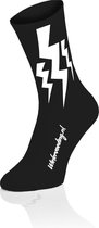 Lightning Fietssokken Zwart Maat L (45-46)