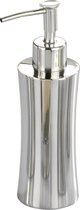 Dispenser RVS glans , zeeppompje,7x8x19,5cm