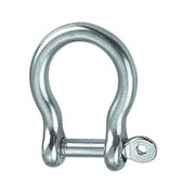 Harp sluiting RVS (Gegoten) 16 mm