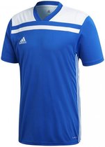 adidas Sportshirt - Maat 128  - Unisex - blauw/wit