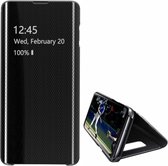Hoesje Flip Cover Clear view voor Samsung Note 10 Plus Zwart