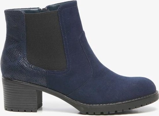 | Blue Box dames enkellaarsjes Blauw Maat 40 | Blue Box dames enkellaarsjes Blauw Maat 40