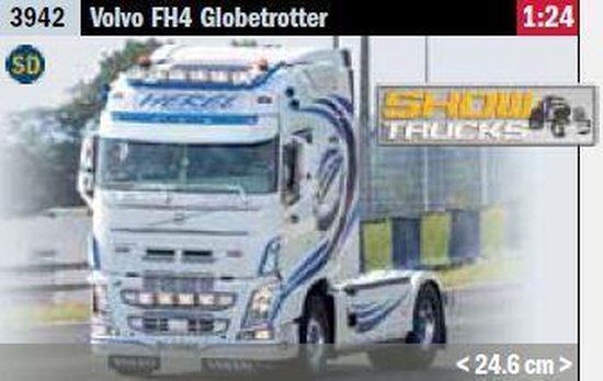 Maquette Camion Volvo FH12 Globetrotter Au 1:24 - Italeri - Modèle à Monter - ITALERI