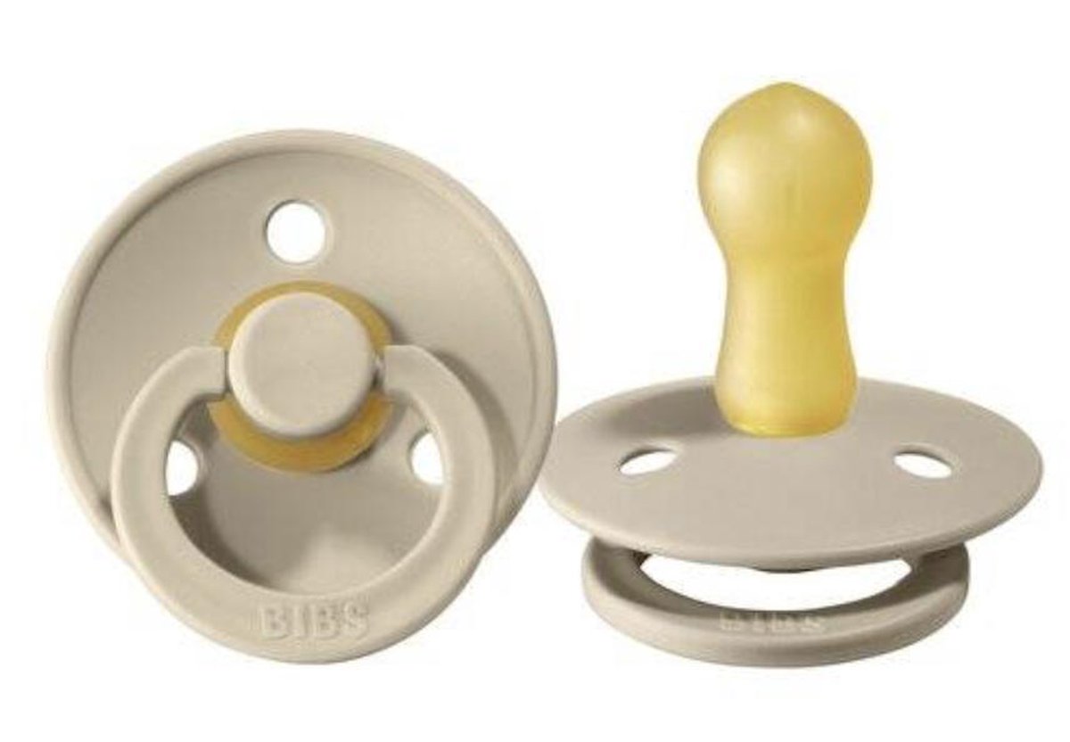 BIBS spenen maat 2 618m 3 STUKS SAGE, VANILLA, BABY BLUE