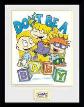 GBeye Poster - Met Kader Rugrats Dont Be Baby - 40 X 30 Cm - Multicolor