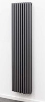 BeauHeat Designradiator Xander Dubbel, 180 x 47 cm, 1930 Watt, Antraciet