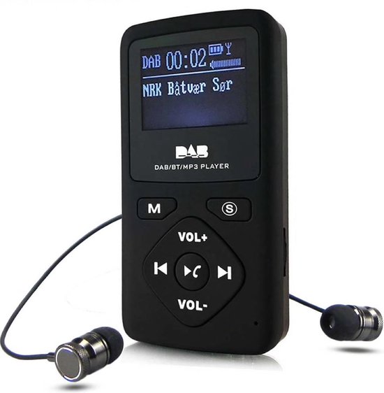 DAB+ | pocket-radio | 4 in 1 multi -audio system | BT-P7DAB | bol.com