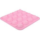 Creatieve varken hoofd vorm 16-Grid Ice Cube Tray(Pink)