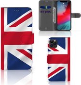 Bookstyle Case Geschikt voor iPhone 11 Pro Max Telefoonhoesje Groot-Brittannië
