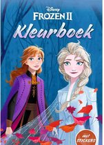 Disney Frozen 2 Kleurboek met Frozen Stickers