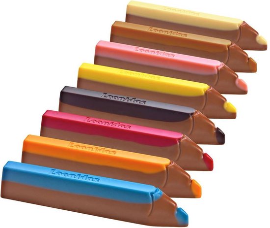 Coffret crayons de couleur en chocolat Leonidas