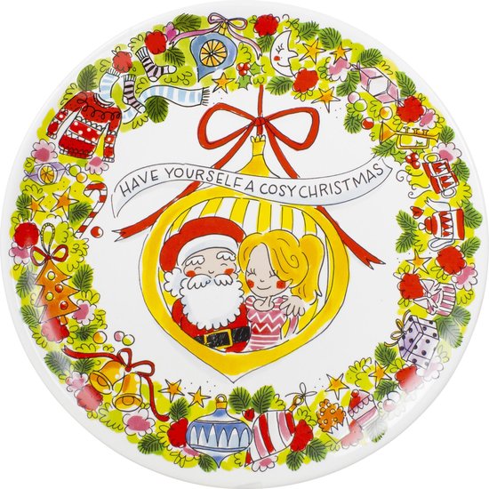 Pest Gematigd Voortdurende Blond Amsterdam Christmas Bord - Ø 33cm | bol.com