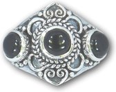 Zilveren ring Black Onyx Punjab