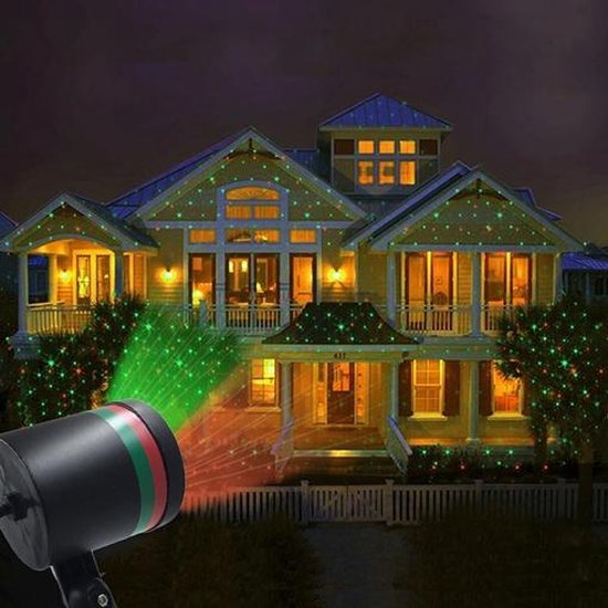 Ronde verwennen tegel Kerst Projector Led - Laser Light Projector | bol.com