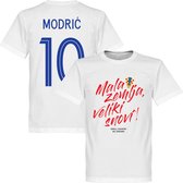 Kroatië Mala Zemlja, Veliki Snovi Modric T-Shirt - Wit - XXXL