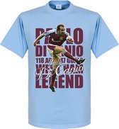 Paulo Di Canio Legend T-Shirt - Licht Blauw - S