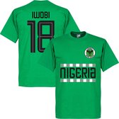 Nigeria Iwobi 18 Team T-Shirt - Groen - L