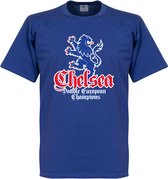 Chelsea Europa League Champions 2013 T-Shirt - Blauw - 4XL