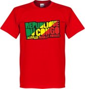 Republiek Congo Logo T-Shirt - L