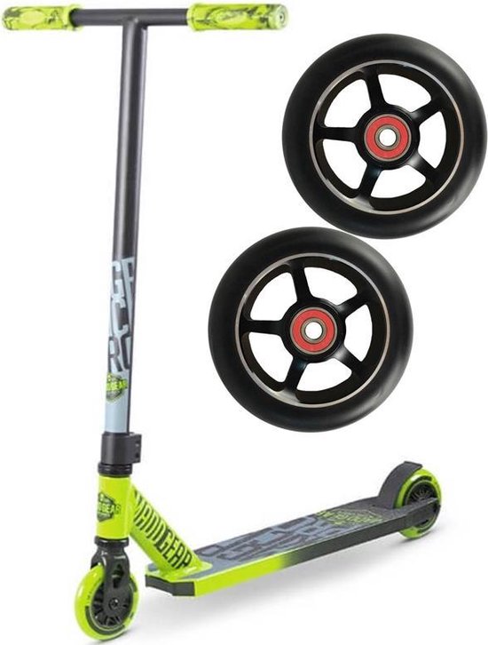 MGP Kick Pro Stuntstep Green - Set Alu Core Wheel Edition | bol.com