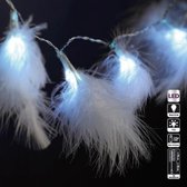 Guirlande veren - 10 LEDs - Helder Wit