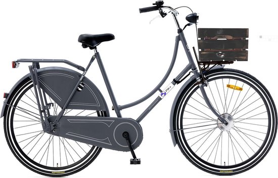 PiX-e Grijs elektrische fiets | bol.com