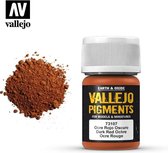 Dark Red Ocre Pigment - 35ml - Vallejo - VAL-73107