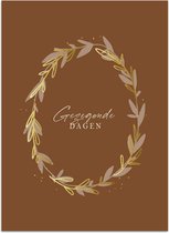 Christelijke Kerstkaart - Gezegende Dagen - DagelijkseBroodkruimels