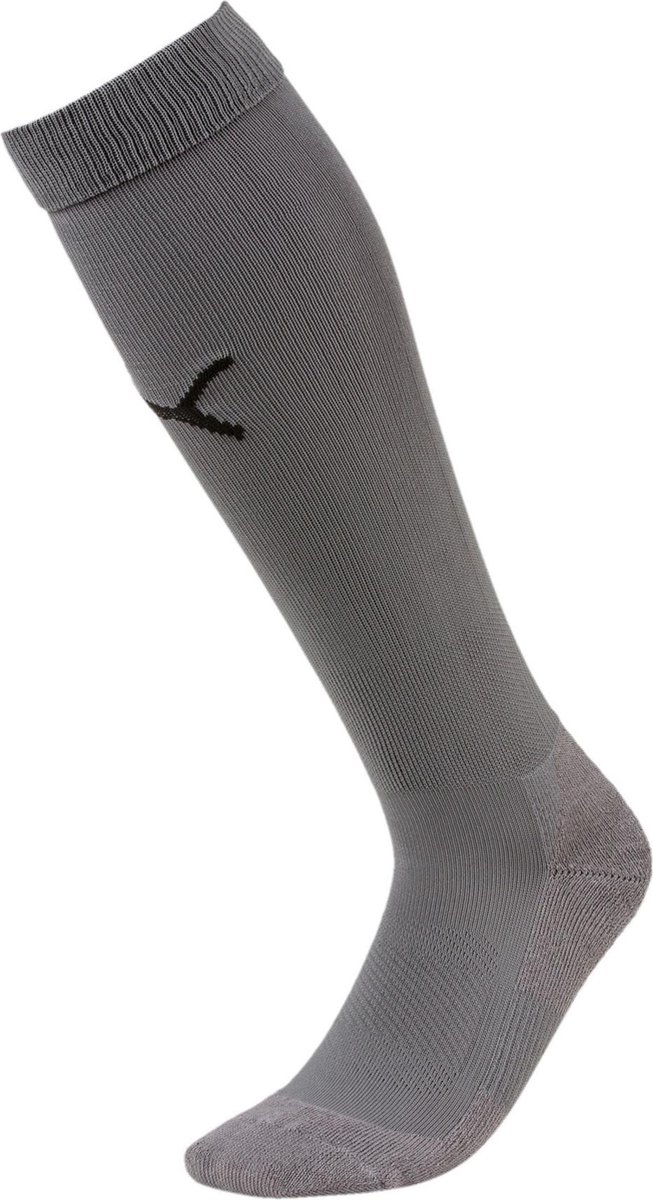 Puma Teamliga Voetbalkousen - Grijs / Zwart | Maat: 35-38