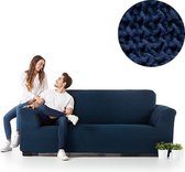 Milos meubelhoezen - Hoes voor bank - 250-290cm - Blauw