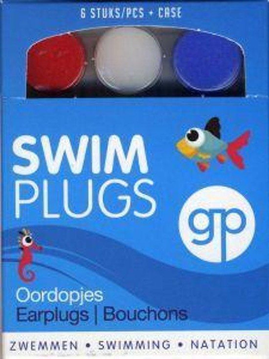 Get Plugged - Swim - Oordoppen - 3 paar |