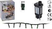 Clusterverlichting / Kerstverlichting / Kerstboomverlichting / Lichtsnoer - Met Timer en Dimmer - Extra Warm Wit - 14 Meter