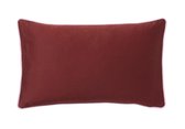 PALAIS Sierkussen Loïs (Bordeaux Rood Roze, 50x30 cm) - 100% katoen satijn - Duurzaam - Handgemaakt