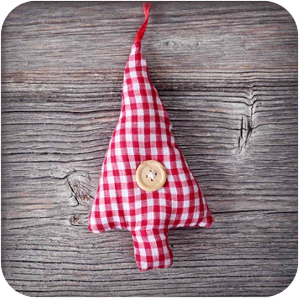 Papillon Onderzetters - Kerst - 12 stuks