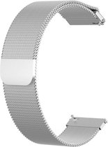 Milanese Armband Geschikt Voor Polar Ignite Horloge Band Strap - Milanees Armband Polsband - Small/Large - Zilver Kleurig