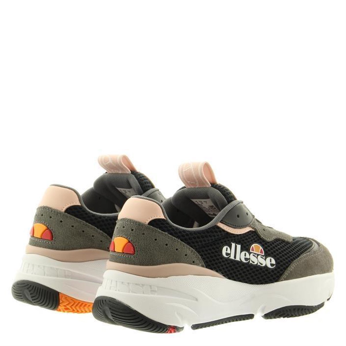 Ellesse Massello Dames Sneakers - Grey/Black - Maat 42 |