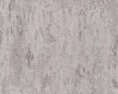 AS Creation Trendwall 2 - RUW METAAL BEHANG - Industrieel - grijs zilver - 1005 x 53 cm