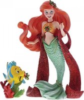 Disney beeldje - Showcase 'Haute Couture' collectie - Christmas Ariel & Flounder