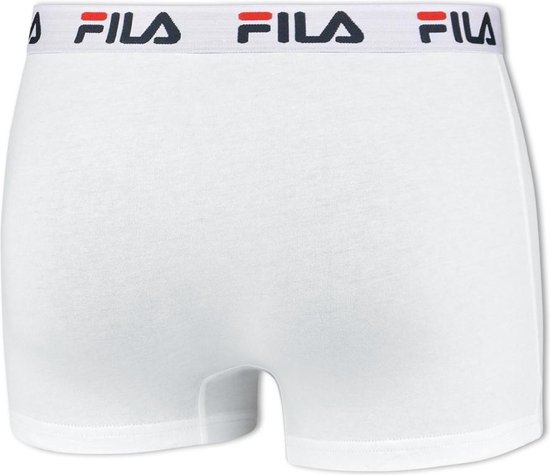 Fila - Man Boxer Elastic Band 2-pack - Wit - Heren - maat XL | bol.com