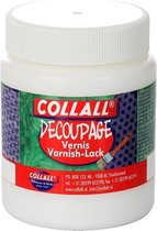 Decoupage vernis glanzend, 250 ml in pot, Collall
