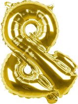 Boland - Folieballon '&' goud & - Goud - Letterballon