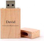 David naam kado verjaardagscadeau cadeau usb stick 32GB