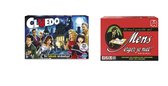 Gezelschapsspel - Cluedo & Mens erger je niet! - 2 stuks