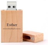 Esther naam kado verjaardagscadeau cadeau usb stick 32GB