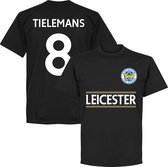 Leicester City Tielemans 8 Team T-Shirt - Zwart - XXXXL