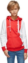 Ajax Hooded Sweater Junior - Maat 152 - Rood