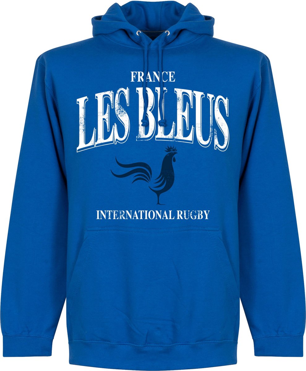 Frankrijk Les Bleus Rugby Hoodie - Blauw - Kinderen - 92/98