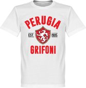 Perugia Established T-shirt - Wit - XXL