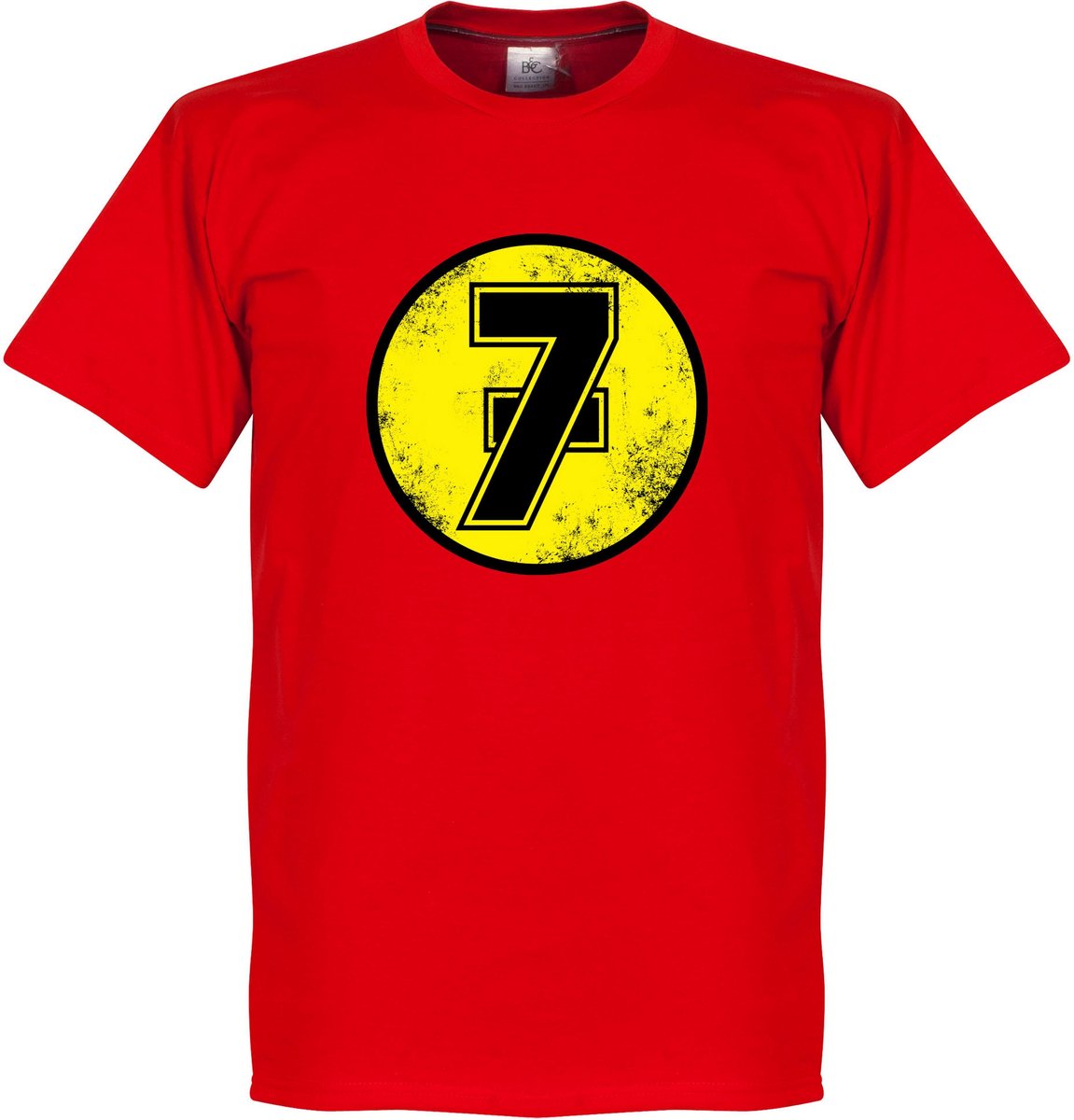 1151x1200.jpg Barry Sheene No7 T-Shirt - Rood - M - Afbeelding 1